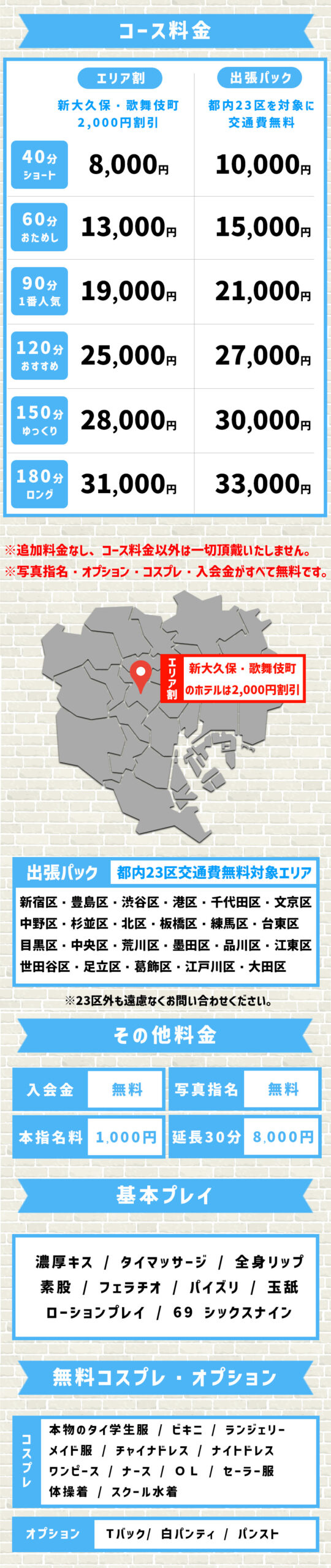 青料金システム泊まり無し